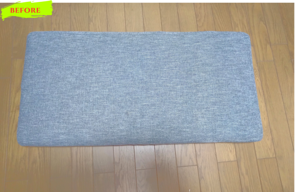 ソファ修理　クッションソファ　座面　ポケットコイル交換 施工修理